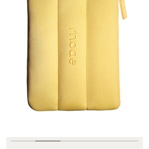 RHODE Yellow Clutch